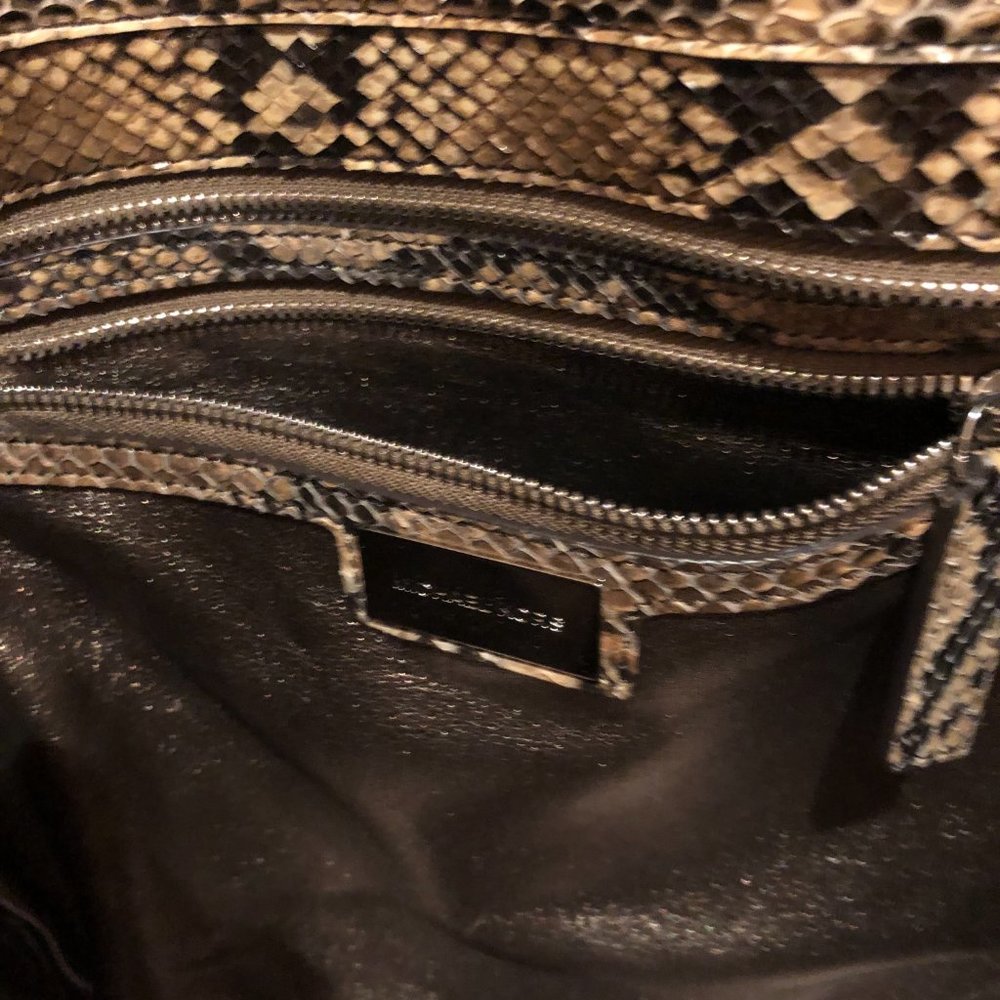 Michael Kors Genuine Python Handbag - image 5